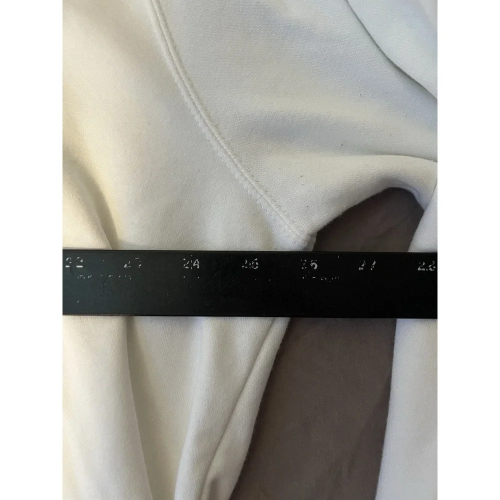 Nike Swoosh Pullover Sweatshirt Men's Size Xl White Crew Long Sleeve DJ0465-100